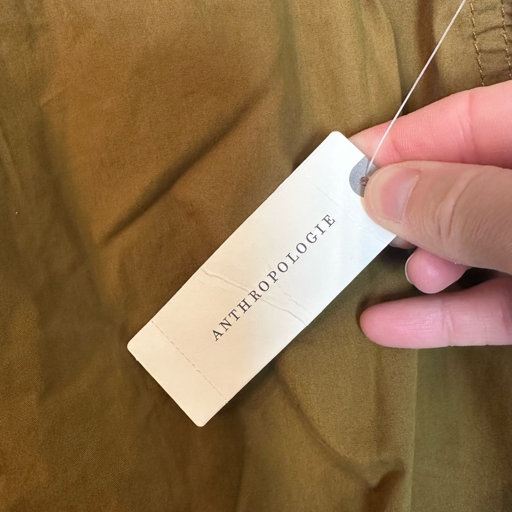 NWT Anthropologie Pilcro Pull-On Parachute Pants Bronze S - Picture 5 of 11